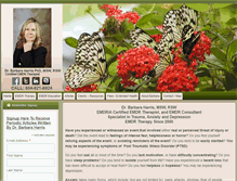 Tablet Screenshot of drbarbaraharris.com